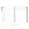 Dream Grey Yearly Planner January-December 2024