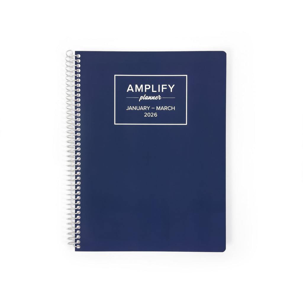 Daily Planner - January-March 2026 - Night Into Navy
