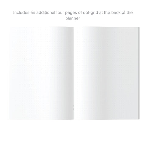 inside page dot grid notes pages of amplify planner 2026 pocket calendar