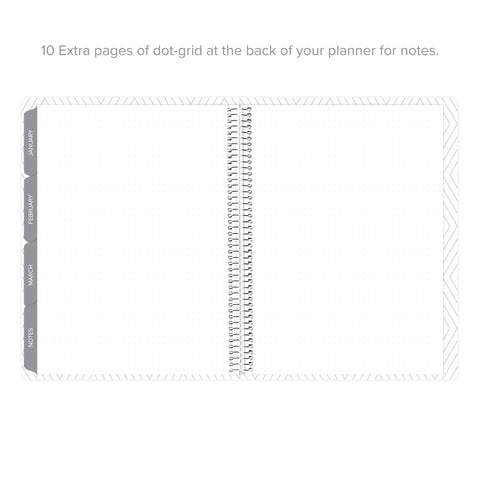 Extra dot-grid pages at the back of the Daily Planner - January-March 2026, providing additional space for notes.