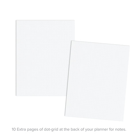 Amplify Planner 2025 Weekly printable Planner dot grid notes pages at end of planner