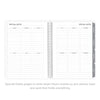 Dream Grey Yearly Planner January-December 2024