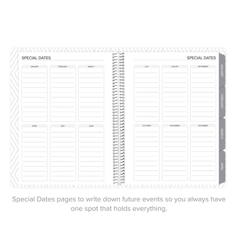 Nurture Green Yearly Planner January-December 2024