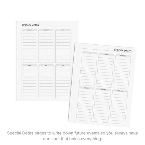 Daily Printable Planner | April-June 2025