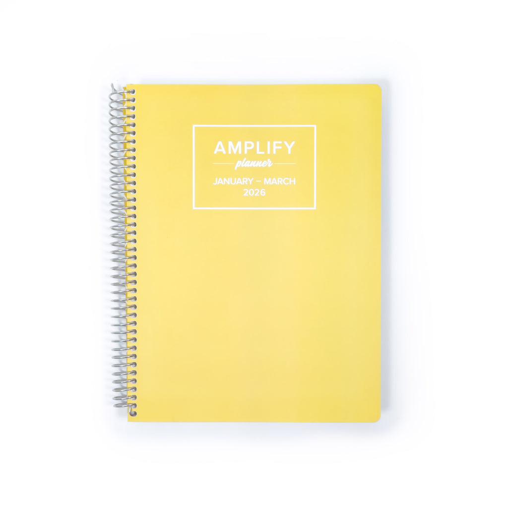 Daily Planner - January-March 2026 - Sunlit Start
