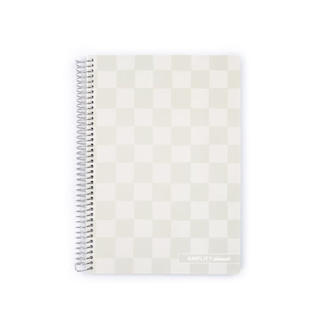 Simply Checkered Spiral Notebook