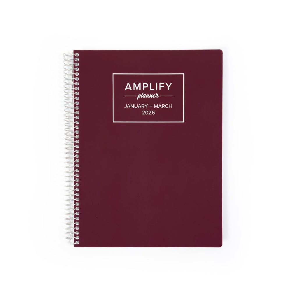 Daily Planner - January-March 2026 - This Is Maroon