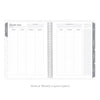 Dream Grey Yearly Planner January-December 2024