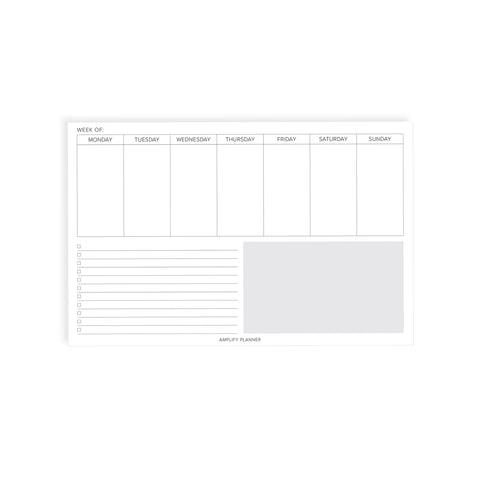 Weekly Notepad