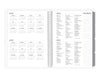 Charcoal Undated Planner - Yearly