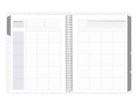 Weekly Undated Planner - Navy