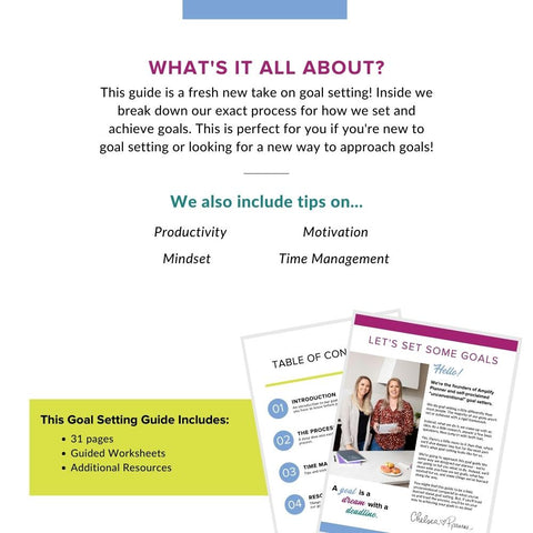 Goal Setting Guide