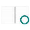 Creative Black Spiral Notebook