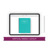 Teal Undated Digital Planner